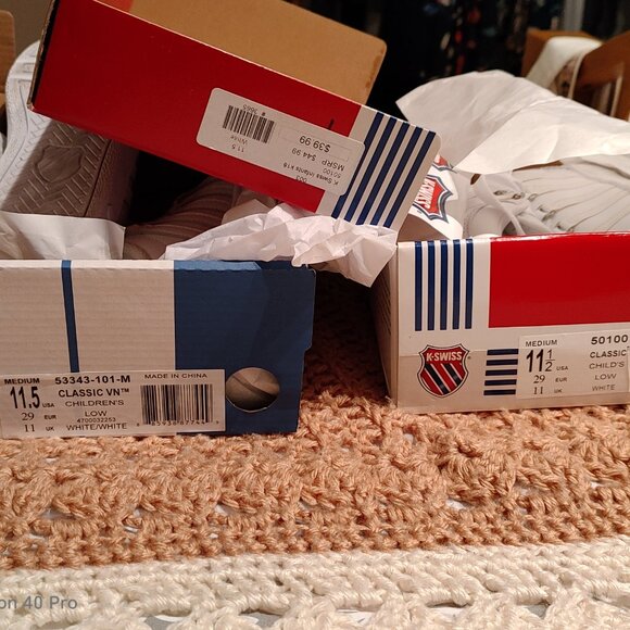 K-Swiss sneakers boys 11.5 - Picture 2 of 15